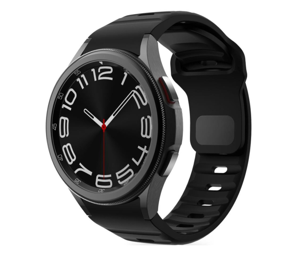 TECH-PROTECT Silicone Line do Galaxy Watch 4 / 5 / 5 Pro / 6 / 7 / FE Bla 5906302313600 - 1290112 - zdjęcie